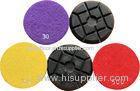 12.5mm 4 Inch Diamond Polishing Pads For Marble , Granite , Terrazzo