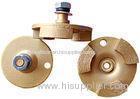 Three Segments Diamond Grinding Disc Concrete Grinder Wheel For Leveling