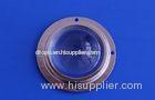 50W COB optical glass lens , LED Optical Lens For Led light