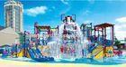 Kids amusement Aqua Park Equipment , family Fiber glass Water Slide