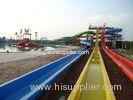 Aqua Play Park Fiberglass Water Park Slides , India Project Amusement Park Slide