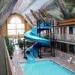 Body spiral fiberglass swimming pool slides Water theme park equipment