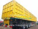 Container Cargo Lorry Trailer , 3 Axle Semi Trailer Trucks with Manual Transmission