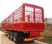 SINOTRUK High Column 3 AXLES Tank Trailer / Black Cargo Truck Trailer