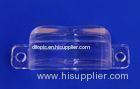 Plastic PMMA or PC High Power Led Optical Lens Design 90 x 45 degree