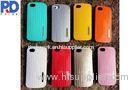 IPhone 5 / 5S Colorful Mobile Phone Protective Cases PC with Stripe for iPhone