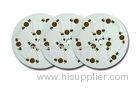 White Solder Mask Round Prototype Circuit Board FR4 1.6mm PCB For LED Light