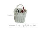 Washable PP Wire Handle Cosmetic Gift Baskets 14 x 9.5 x 20cm
