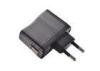 UL Plug 100 - 240V 1000 Ma 5V DC Universal Usb Travel Charger With Low Output Ripple