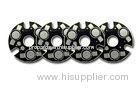 Black 1 layer Aluminum LED Printed Circuit Board in HASL Finish