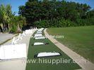 15MM Height Golf Artificial Grass Turf Field Green / Olive Green