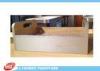 Modern Wood Countertop Display Stand For Supermarket , LOGO Sticker