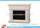 Durable White Interior Room Decor MDF Fireplaces 1125mm * 320mm * 930mm