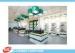 Fashion White green Wooden Display Stands For Tool , MDF Retail Store Fixtures