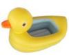 0.25mm PVC Inflatable Water Toys Of Yellow Duck For Toddler To Swim