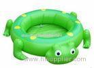 Green Frog Pvc Inflatable Water Toys Boat For Kids Sporting