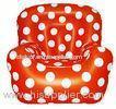 Temporary Dot Inflatable Sofa Chair For Outdoor , Phthalate Free PVC