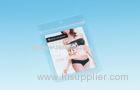 Women Underwear Garment Packaging Bags Non-toxic , transparent plastic bags