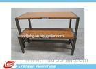 OEM MDF Nest Display Table For Store Presenting Goods / Wood Veneer Finished