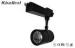 commercial track lighting track mounted led spotlights
