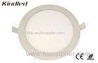 3000k 1000lm Energy Saving Round LED Slim Panel Light 15 W For Factory , Workshop