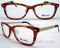 Fashion Acetate Glasses Frames For Ladies, Red Leopard Acetate Eyewear Frame