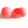 colorful injection ball shape lip balm cases