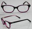 Rose Red Children Acetate Optical Eyeglass Frames for Oval Face