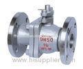300Lb WCB Floating Ball Valve For Water Conservancy With Worm Gear DN25 - DN100