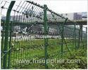 Garden Yard Metal Mesh Fencing Panels With Ground Screw Anchor