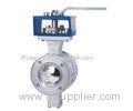 Manual Forged Steel Ball Valve , V Type Ball Valve For Fertilizer