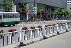 PVC Coated Wire Metal Mesh Fencing Panel For Road / School 1.7m Hight