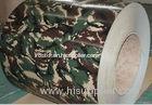 Camouflage Colour Coating Prepainted Steel Coils PPGI For Typewriter / Refrigerator