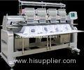 full servo motor 4 head Tubular Embroidery machine for T-shirt / hat