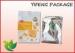 Quad Flat Bottom Sealed Bag Food Flexible Packaging Pouch With Zipper
