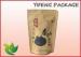 Custom Printed Kraft Paper Bag Poly Lined Paper Food Packaging Bag For Candies Nut