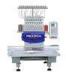 one head flat bed Compact Embroidery machine with sequin device
