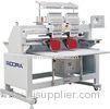 Industrial digital 2 head embroidery machine for hat / towel / garment