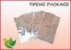 Back Center Sealing Aluminum Foil Bag / Heat Sealable Food Packaging Bag