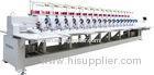 clothing 18 head Flat-bed high speed Embroidery Machine with Cording device