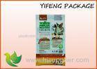 Custom Printed Plastic Ziplock Pet Food Bag / Reclosable Pet Food Bag