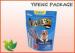 Printed Food Grade Pet Food Bags Doypack Cat Food Pouch With Zipper