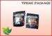 Zipper Lock Stand Up Pouch With Clear Window Flexible Packaging Bag