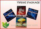 Matt / Gloss Aluminum Foil Ziplock Packaging Bag With Tear Notch