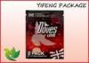 Waterproof Zipper Lock Herbal Incense Bags For Spice Packaging 1g 1.5g 2g 3g