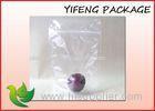 Custom Printed Plastic Resealable Bags Transparent Ziplock Stand Up Pouch