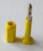 Steel Pin Yellow Truck Security Seals For Railway Cars / Trailers With Print Company Logos