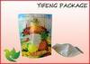 Bespoke Ziplock Storage Bags BOPP PE Plastic Moisture Barrier Bag For Sugar / Snacks