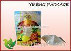 Bespoke Ziplock Storage Bags BOPP PE Plastic Moisture Barrier Bag For Sugar / Snacks