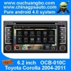 Ouchuangbo Android 4.0 Car Stereo GPS Navigation for Toyota Corolla 2004-2011 DVD Radio S150 System